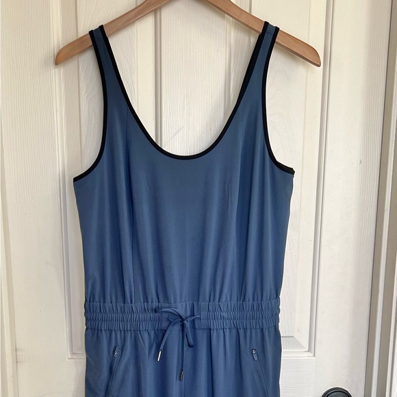 Athleta Unbound Jumpsuit Blue Size Small - Picture 7 of 14